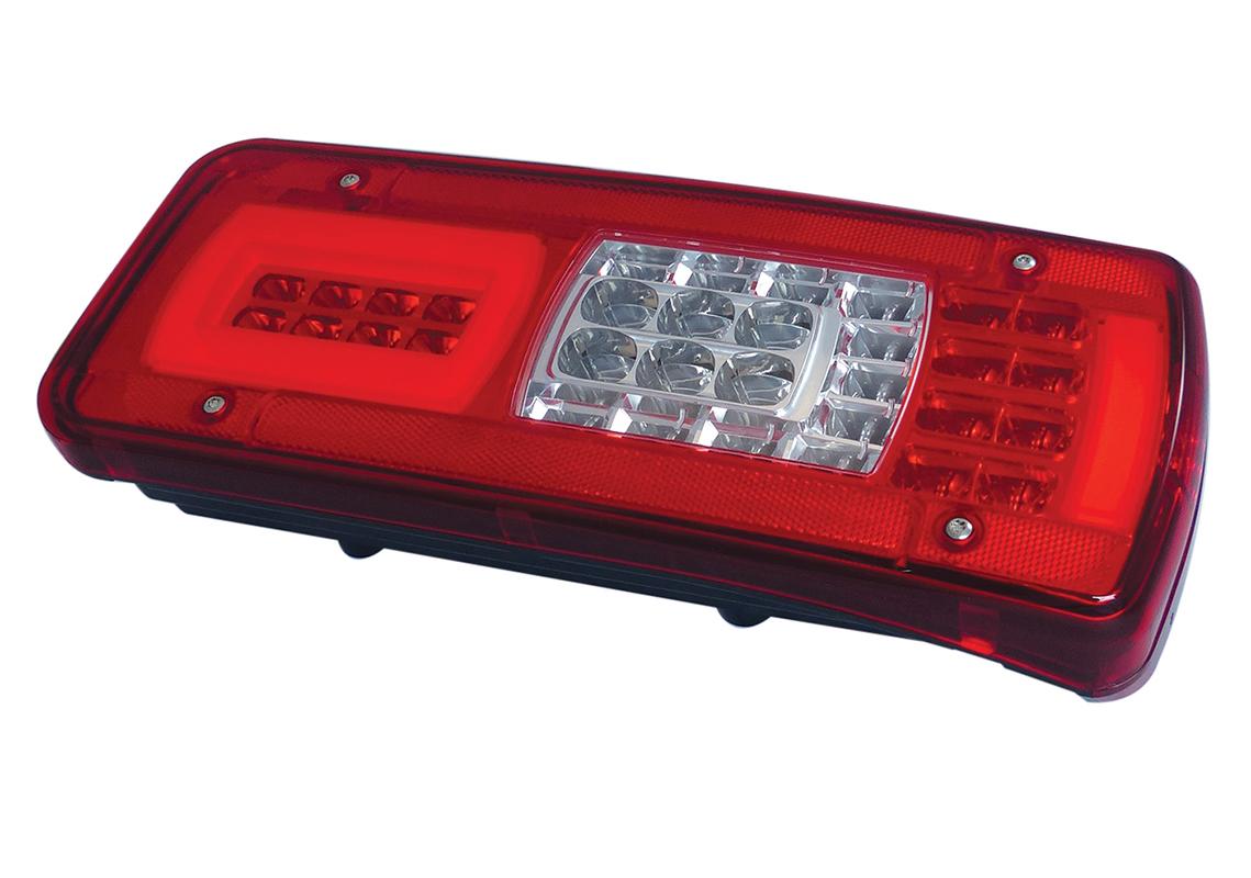 Rear lamp LED Right with AMP 1.5 - 7 pin side connector